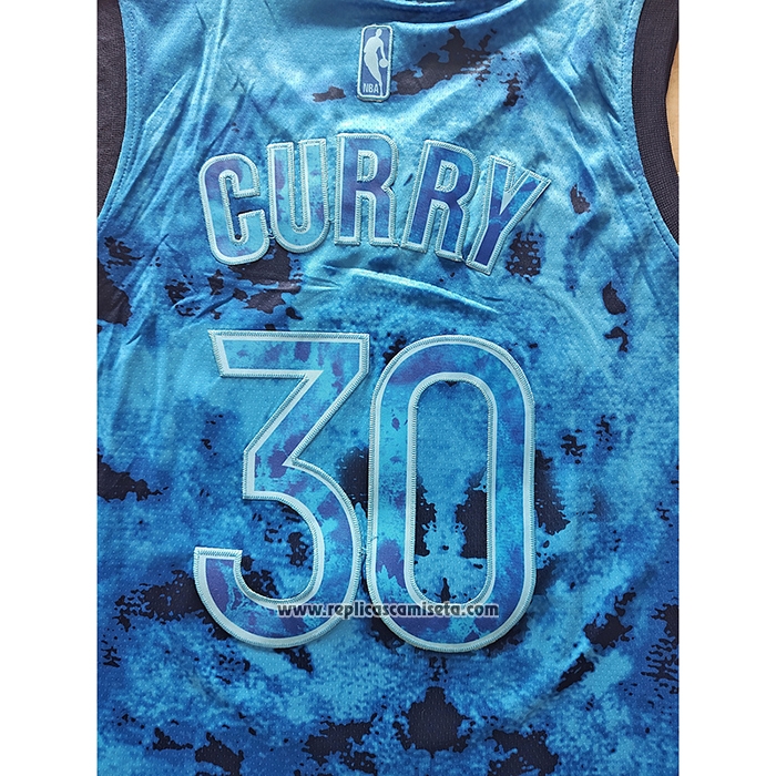 Camiseta Golden State Warriors Stephen Curry #30 Select Series 2023 Azul